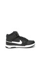 Nike Pantofi sport mid-high de piele, cu logo contrastant Mogan Fete