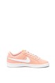 Nike Pantofi sport de piele cu logo contrastant Court Royale Femei