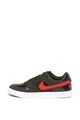 Nike Pantofi sport de piele si piele ecologica SB Delta Force Vulc Barbati