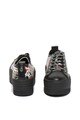 Love Moschino Bőr flatform sneaker női