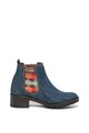 DESIGUAL Ghete Chelsea cu aspect de denim Charly Femei