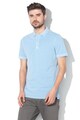 Garcia Tricou polo din material pique cu logo brodat Barbati