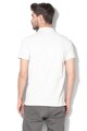 Garcia Tricou polo din material pique cu broderie logo discreta Barbati