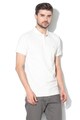 Garcia Tricou polo din material pique cu broderie logo discreta Barbati