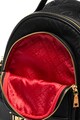 Love Moschino Vászon hátizsák műbőr betétekkel női