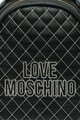 Love Moschino Rucsac de piele ecologica, cu logo brodat Femei