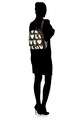 Love Moschino Rucsac de piele ecologica, matlasat, cu imprimeu logo Femei