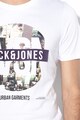 Jack & Jones Pine szűk fazonú mintás póló, férfi