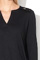 Vero Moda Bluza din bumbac organic, cu insertii din dantela Kathrine Femei