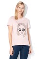 Vero Moda Tricou din bumbac organic, cu imprimeu grafic Dorthe Femei