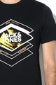 Jack & Jones Tricou slim fit cu imprimeu logo Pix, Barbati