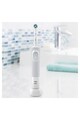 Oral-B Set 2 x Periuta de dinti electrica adulti  Vitality D100 Cross Action, 1 capat, Alb Femei