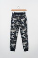 Blue Seven Pantaloni sport cu model camuflaj Baieti