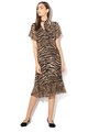 Michael Michael Kors Rochie evazata cu animal print Femei