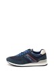 GUESS Pantofi sport cu garnituri de piele intoarsa, Bleumarin/Albastru indigo,, Barbati