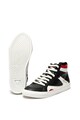 GUESS Pantofi sport mid-high din piele ecologica cu imprimeu logo Baieti