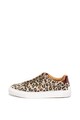 Pepe Jeans London Pantofi sport de piele intoarsa cu animal print Adams Femei