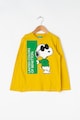 United Colors of Benetton Bluza din bumbac organic, cu imprimeu Snoopy Baieti