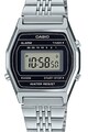 Casio Ceas digital cu bratara din otel inoxidabil Femei