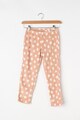 Undercolors of Benetton Pijama din material fleece, cu imprimeu grafic Fete