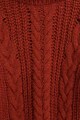 Mango Chain csavart kötésmintájú pulóver női