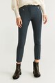 Mango Pantaloni crop skinny cu fermoare Femei