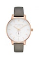 Ted Baker Ceas analog rotund, cu o curea de piele Femei