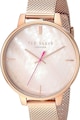 Ted Baker Ceas cu bratara cu model plasa si cadran Mother of Pearl Femei