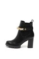 GUESS Botine Chelsea de piele ecologica, cu strasuri Femei