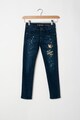 GUESS JEANS Blugi skinny cu stele brodate Fete