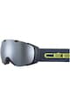 Cebe Ochelari ski  Flash Mirror Cat.3, Origins L Mat Black/Grey Lime Femei