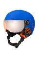 Bolle Casca ski  Quiz Visor CAT.2, Matte Blue/Orange, 49-52cm Femei