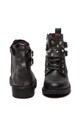 Lumberjack Ghete de piele ecologica, cu aplicatii decorative Sweet Fete