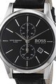 BOSS Ceas quartz cu bratara cu aspect piele de crocodil Barbati