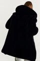 Mango Duelong kapucnis kabát női