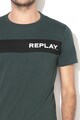 Replay Tricou cu imprimeu logo D Barbati