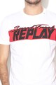 Replay Tricou cu imprimeu logo C Barbati