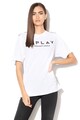 Replay Tricou lejer cu imprimeu logo Femei