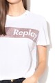 Replay Logómintás póló női