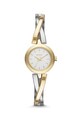 DKNY Овален часовник с метална верижка Жени