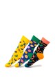 Happy Socks Unisex hosszú zokni szett - 3 pár férfi