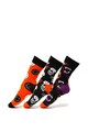 Happy Socks Set de sosete lungi unisex, cu imprimeu grafic - 3 perechi Femei