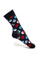 Happy Socks Set de sosete lungi unisex, cu imprimeu - 4 perechi Femei