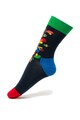 Happy Socks Set de sosete lungi unisex, cu imprimeu - 3 perechi Barbati