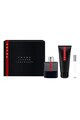 Prada Set  Luna Rossa Carbon, Barbati: Apa de Toaleta, 100 ml + Gel de dus, 100 ml + Apa de Toaleta, 10 ml Barbati