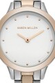 Karen Millen Ceas analog cu model in doua nuante Femei