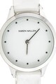 Karen Millen Овален часовник с кожена каишка Жени