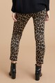 Fiorella Rubino Pantaloni conici cu animal print Femei