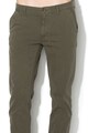 Hackett London Texturált slim fit chino nadrág férfi