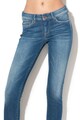 Pepe Jeans London Blugi skinny cu aspect decolorat Pixie Femei